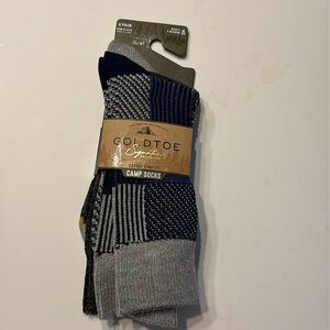 Gold Toe Signature Collection Men's Camp Socks 2 Pack